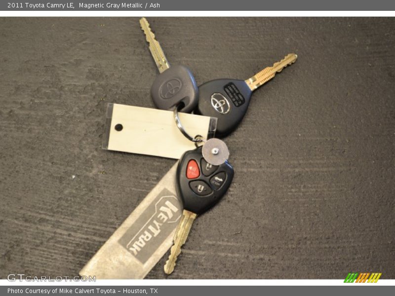 Magnetic Gray Metallic / Ash 2011 Toyota Camry LE