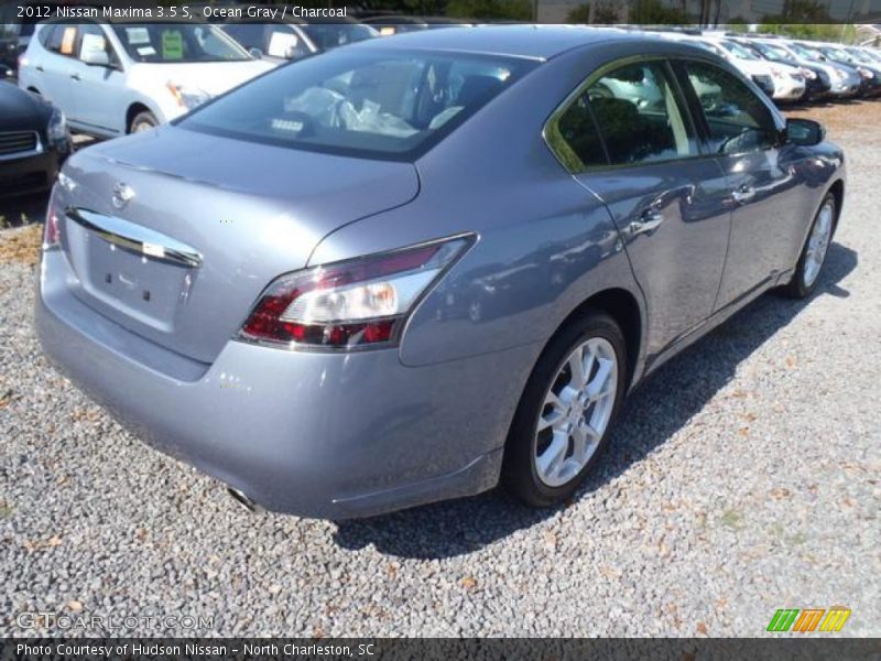 Ocean Gray / Charcoal 2012 Nissan Maxima 3.5 S