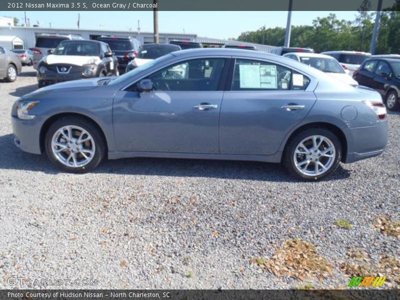 Ocean Gray / Charcoal 2012 Nissan Maxima 3.5 S