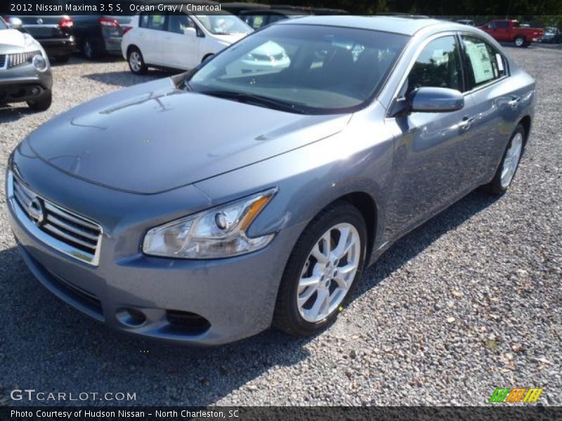 Ocean Gray / Charcoal 2012 Nissan Maxima 3.5 S