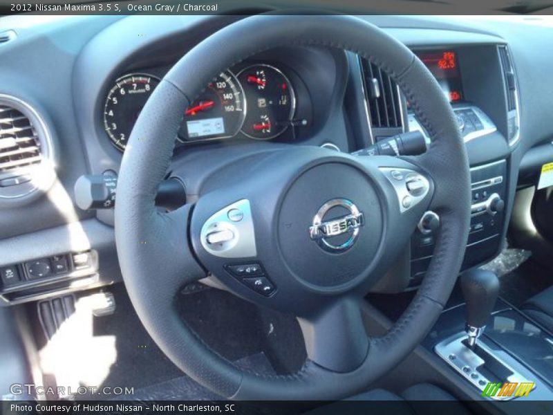 Ocean Gray / Charcoal 2012 Nissan Maxima 3.5 S