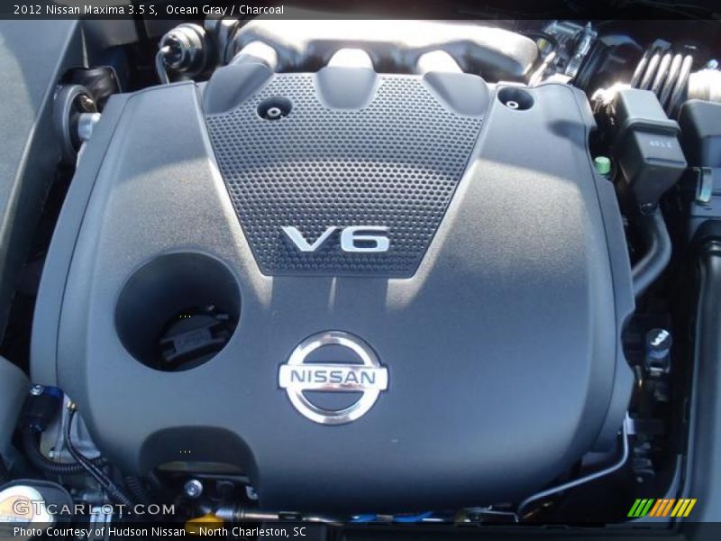 Ocean Gray / Charcoal 2012 Nissan Maxima 3.5 S