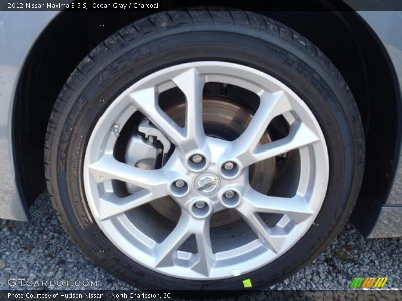 Ocean Gray / Charcoal 2012 Nissan Maxima 3.5 S