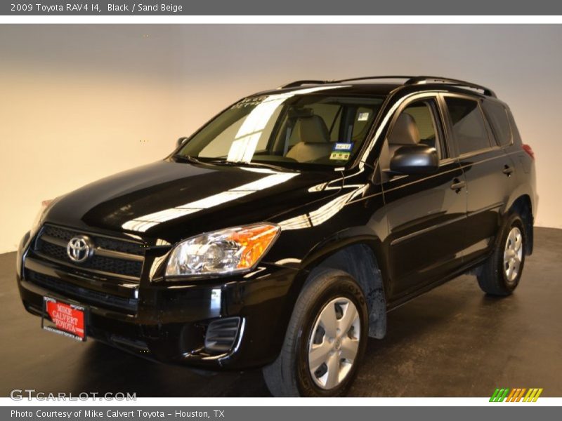 Black / Sand Beige 2009 Toyota RAV4 I4