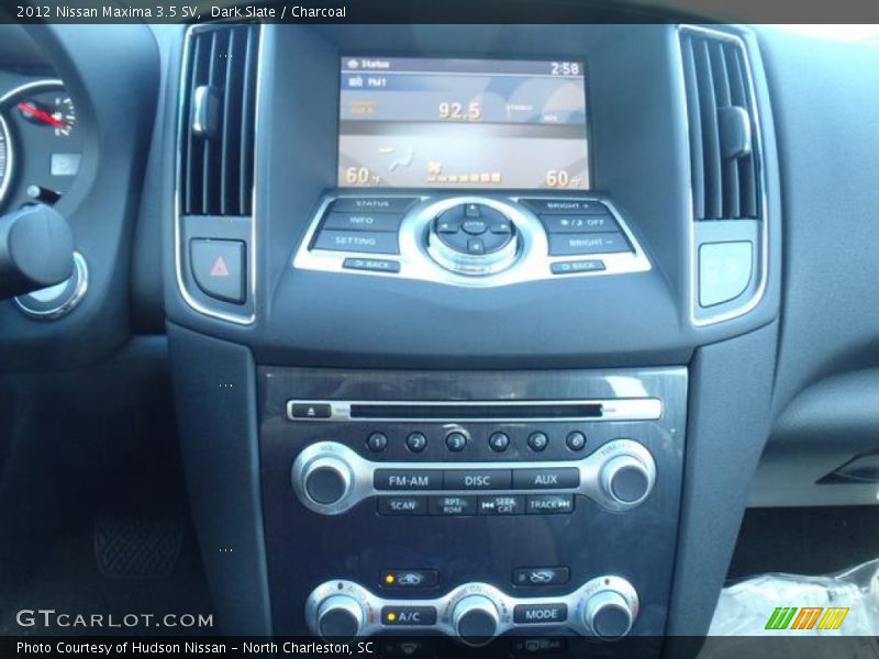 Dark Slate / Charcoal 2012 Nissan Maxima 3.5 SV