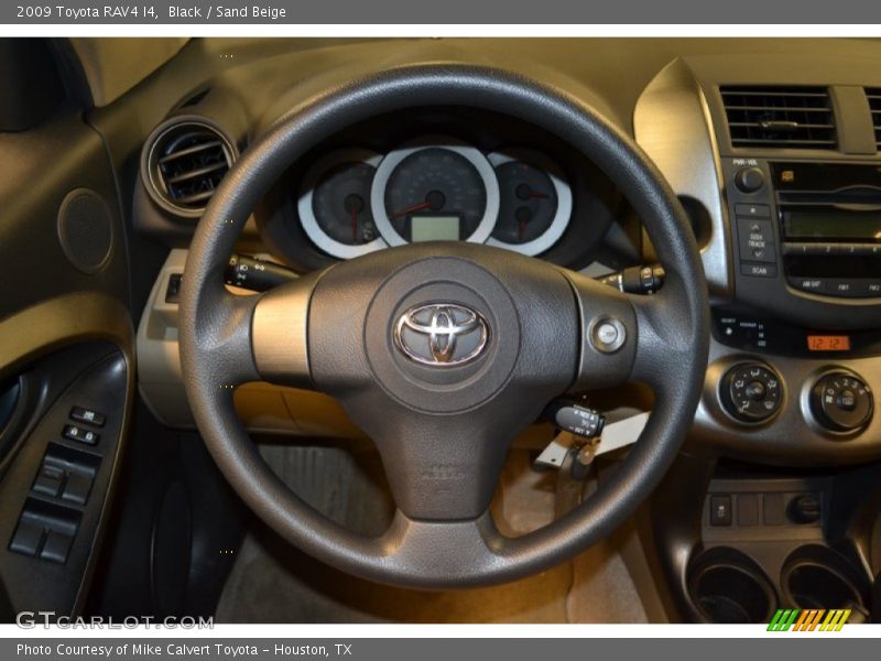 Black / Sand Beige 2009 Toyota RAV4 I4