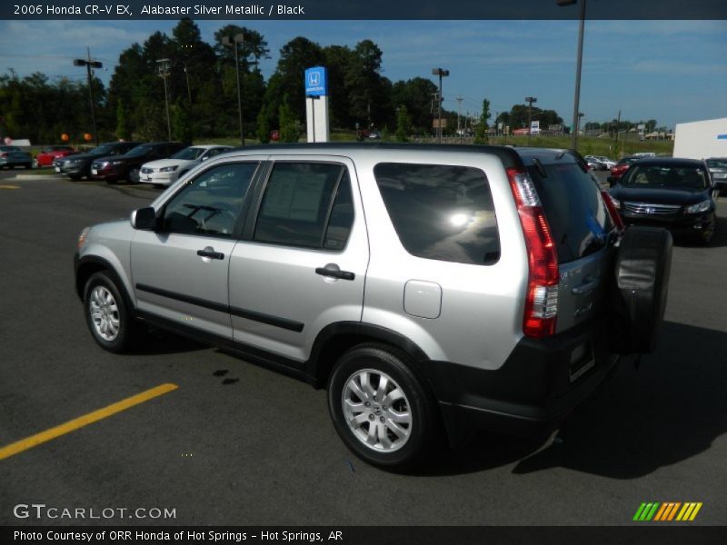 Alabaster Silver Metallic / Black 2006 Honda CR-V EX
