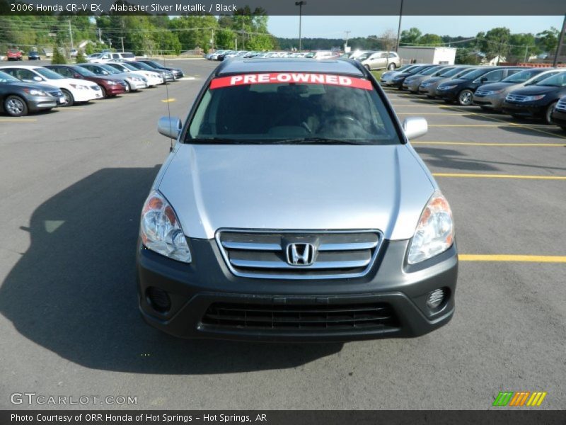 Alabaster Silver Metallic / Black 2006 Honda CR-V EX