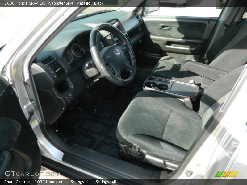 Alabaster Silver Metallic / Black 2006 Honda CR-V EX
