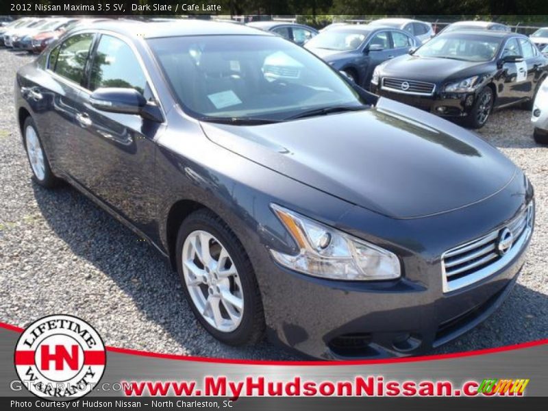 Dark Slate / Cafe Latte 2012 Nissan Maxima 3.5 SV