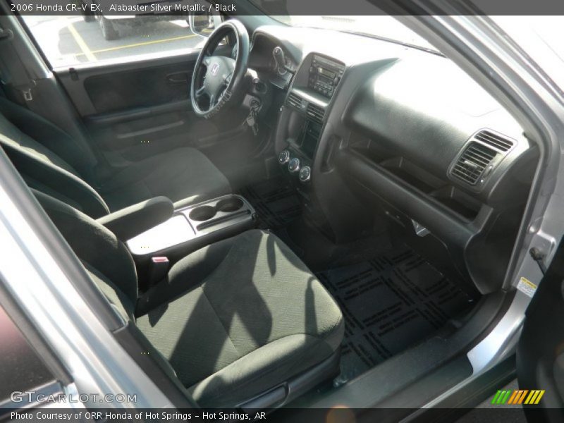 Alabaster Silver Metallic / Black 2006 Honda CR-V EX