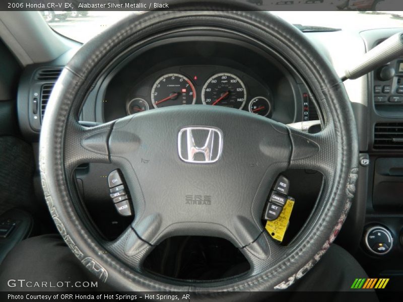 Alabaster Silver Metallic / Black 2006 Honda CR-V EX