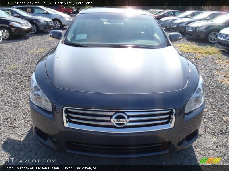 Dark Slate / Cafe Latte 2012 Nissan Maxima 3.5 SV