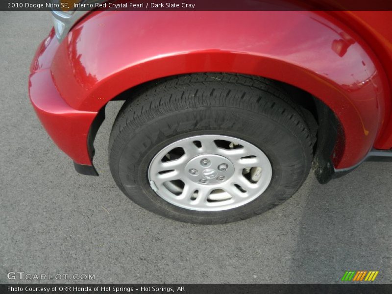 Inferno Red Crystal Pearl / Dark Slate Gray 2010 Dodge Nitro SE
