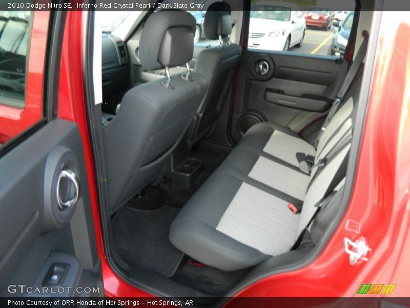 Inferno Red Crystal Pearl / Dark Slate Gray 2010 Dodge Nitro SE
