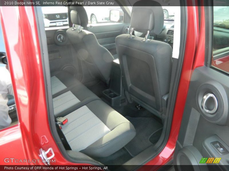 Inferno Red Crystal Pearl / Dark Slate Gray 2010 Dodge Nitro SE