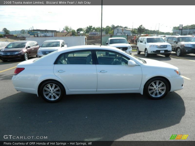 Blizzard White Pearl / Ash Gray 2008 Toyota Avalon Limited