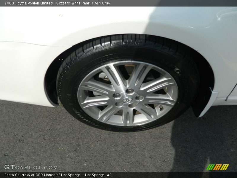Blizzard White Pearl / Ash Gray 2008 Toyota Avalon Limited