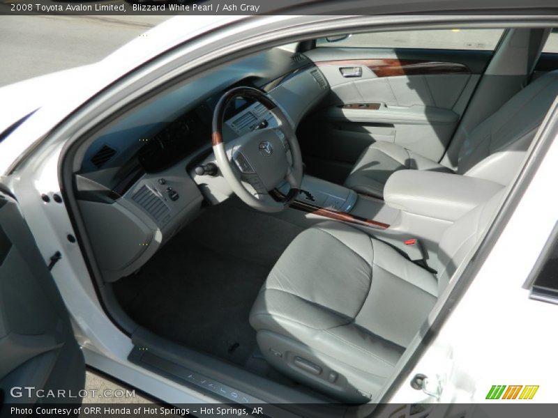 Blizzard White Pearl / Ash Gray 2008 Toyota Avalon Limited