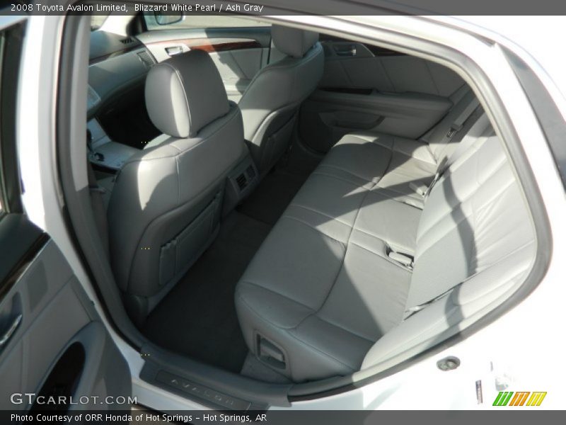 Blizzard White Pearl / Ash Gray 2008 Toyota Avalon Limited