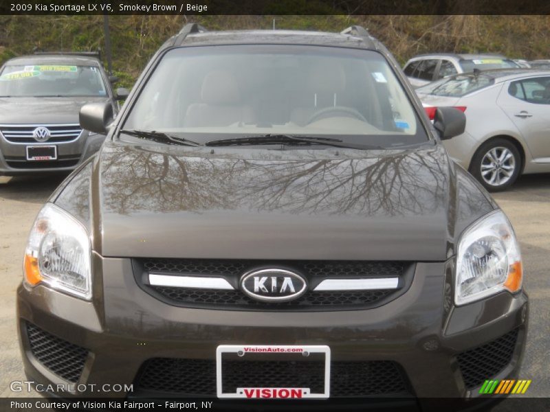 Smokey Brown / Beige 2009 Kia Sportage LX V6