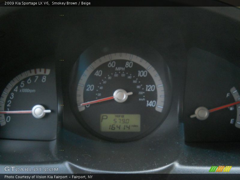 Smokey Brown / Beige 2009 Kia Sportage LX V6