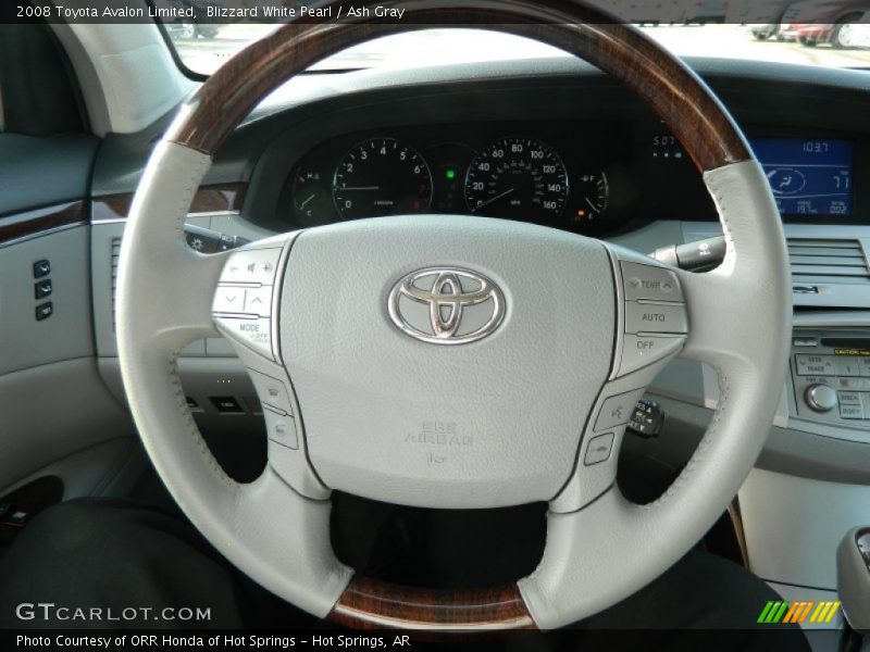 Blizzard White Pearl / Ash Gray 2008 Toyota Avalon Limited
