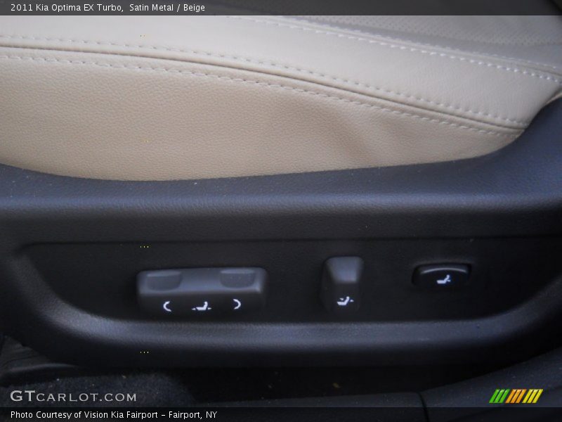Satin Metal / Beige 2011 Kia Optima EX Turbo