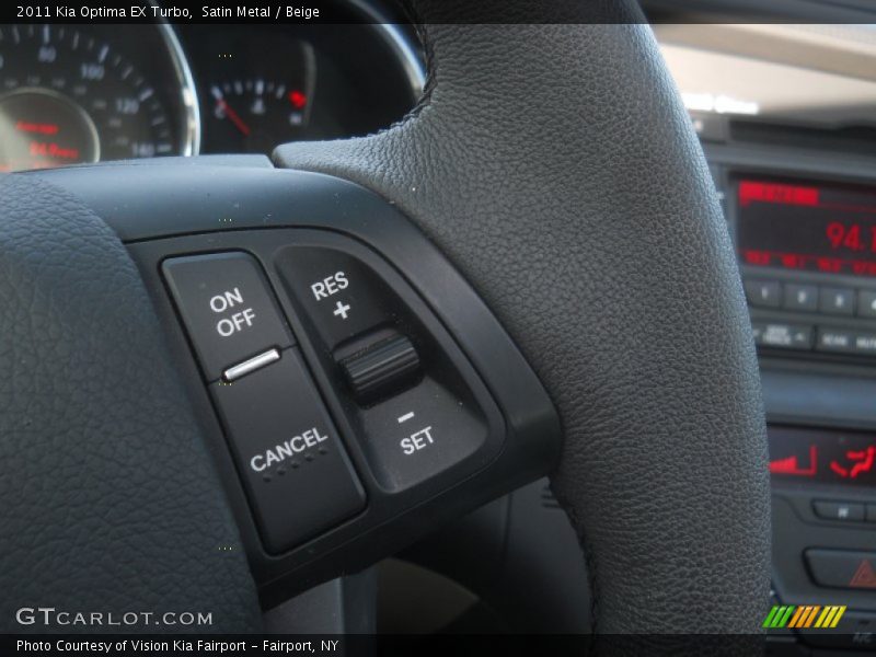 Controls of 2011 Optima EX Turbo