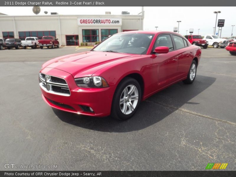 Redline 3-Coat Pearl / Black 2011 Dodge Charger Rallye