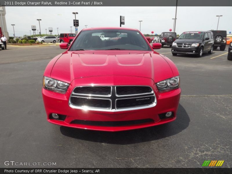 Redline 3-Coat Pearl / Black 2011 Dodge Charger Rallye