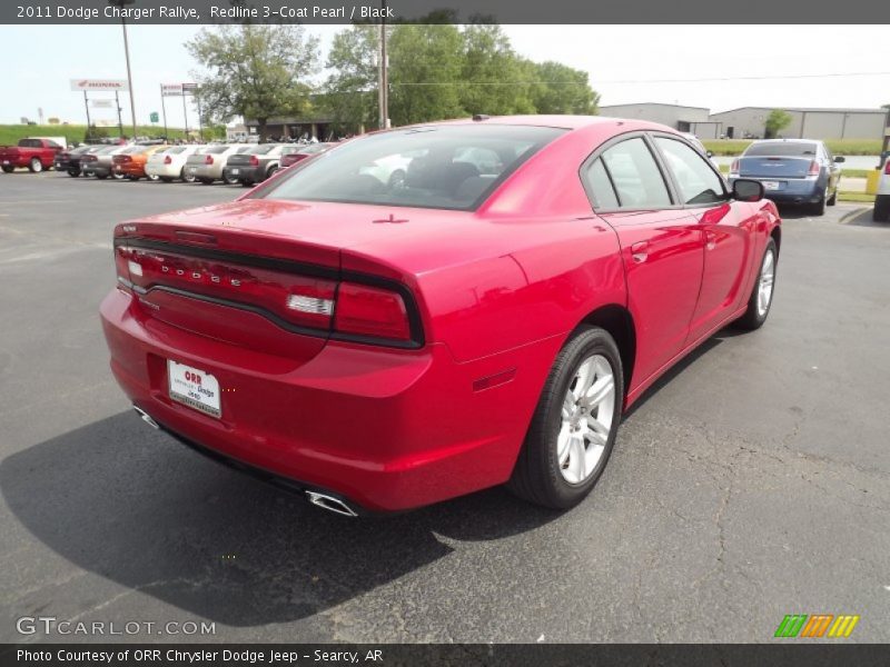Redline 3-Coat Pearl / Black 2011 Dodge Charger Rallye