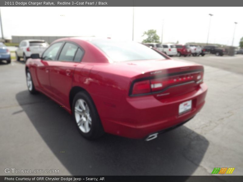 Redline 3-Coat Pearl / Black 2011 Dodge Charger Rallye
