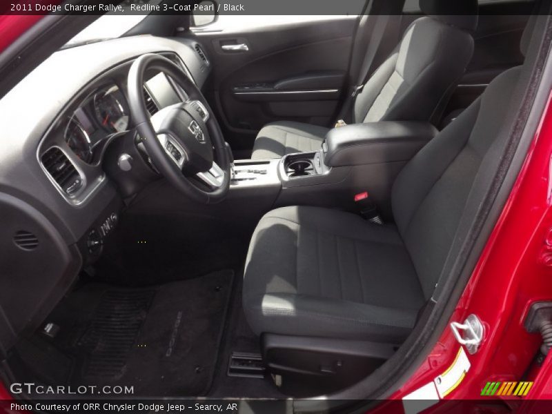 Redline 3-Coat Pearl / Black 2011 Dodge Charger Rallye