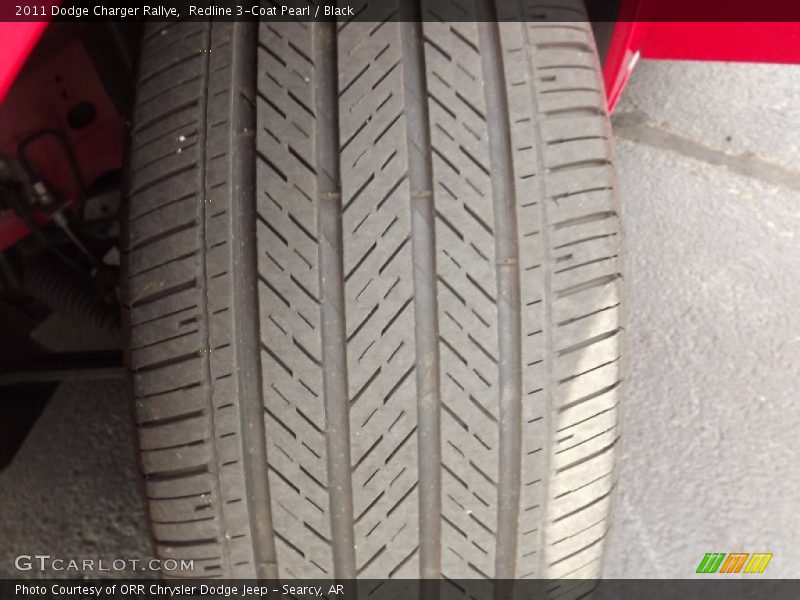 Redline 3-Coat Pearl / Black 2011 Dodge Charger Rallye
