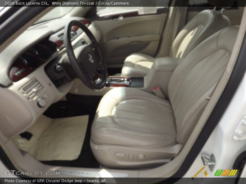 White Diamond Tri-coat / Cocoa/Cashmere 2009 Buick Lucerne CXL
