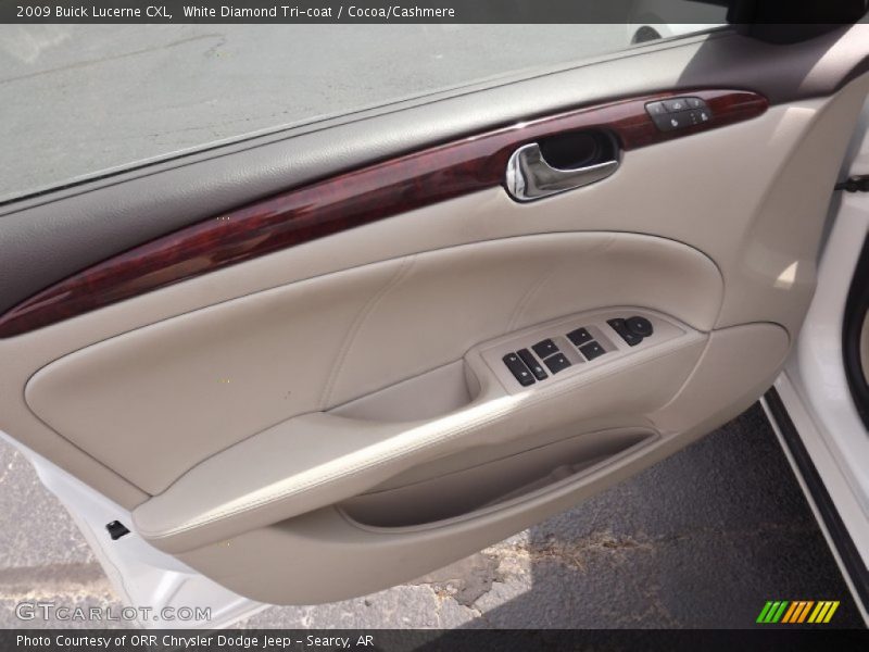 White Diamond Tri-coat / Cocoa/Cashmere 2009 Buick Lucerne CXL