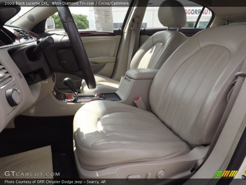 White Diamond Tri-coat / Cocoa/Cashmere 2009 Buick Lucerne CXL