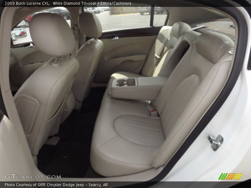 White Diamond Tri-coat / Cocoa/Cashmere 2009 Buick Lucerne CXL