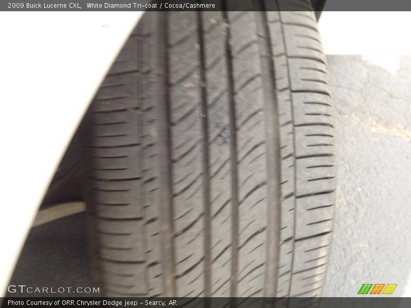 White Diamond Tri-coat / Cocoa/Cashmere 2009 Buick Lucerne CXL