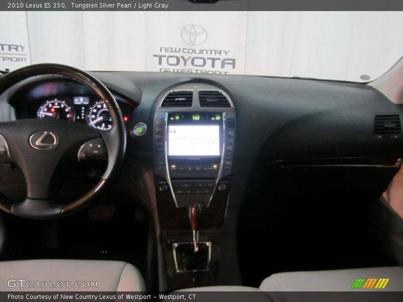 Tungsten Silver Pearl / Light Gray 2010 Lexus ES 350