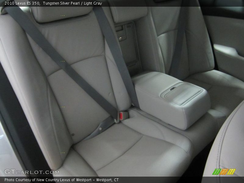 Tungsten Silver Pearl / Light Gray 2010 Lexus ES 350