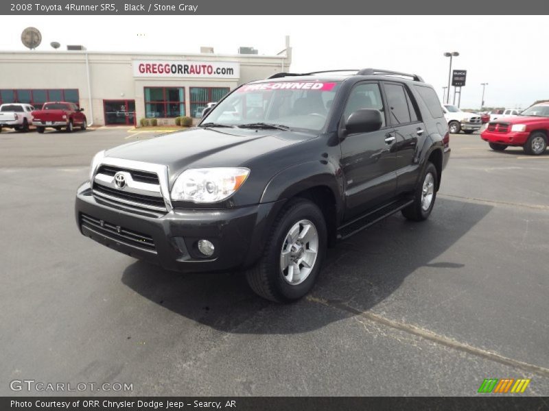 Black / Stone Gray 2008 Toyota 4Runner SR5