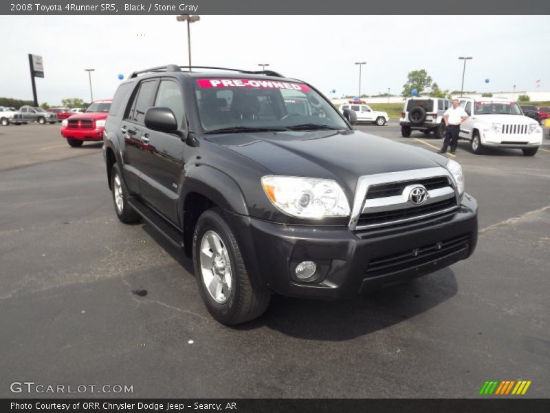 Black / Stone Gray 2008 Toyota 4Runner SR5