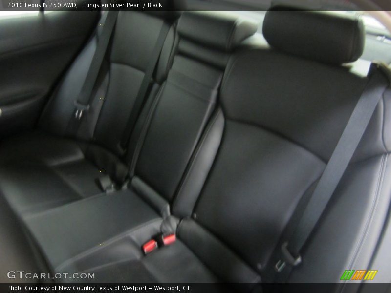 Tungsten Silver Pearl / Black 2010 Lexus IS 250 AWD