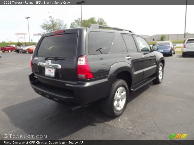 Black / Stone Gray 2008 Toyota 4Runner SR5