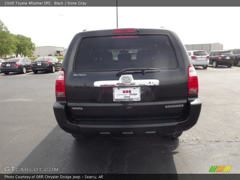 Black / Stone Gray 2008 Toyota 4Runner SR5