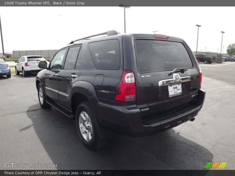Black / Stone Gray 2008 Toyota 4Runner SR5