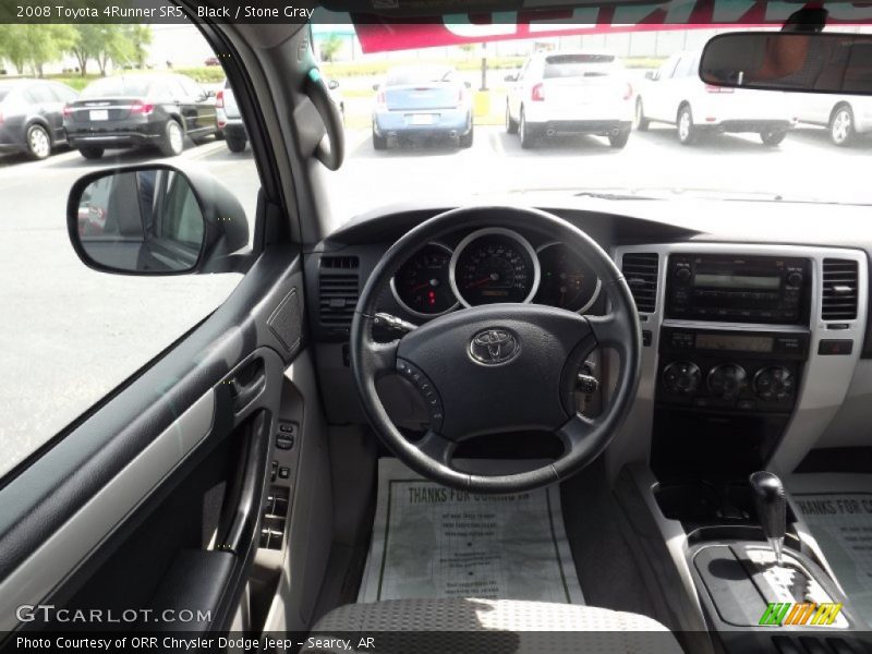 Black / Stone Gray 2008 Toyota 4Runner SR5