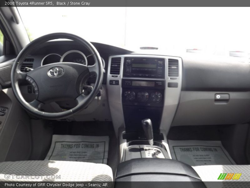 Black / Stone Gray 2008 Toyota 4Runner SR5